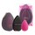 Midnight Blend & Blur Set - Set de burete pentru machiaj, puf si trusa