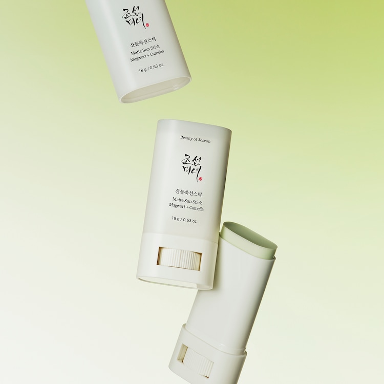 Matte Sun Stick: Mugwort + Camelia - Yağlı olmayan güneş koruması