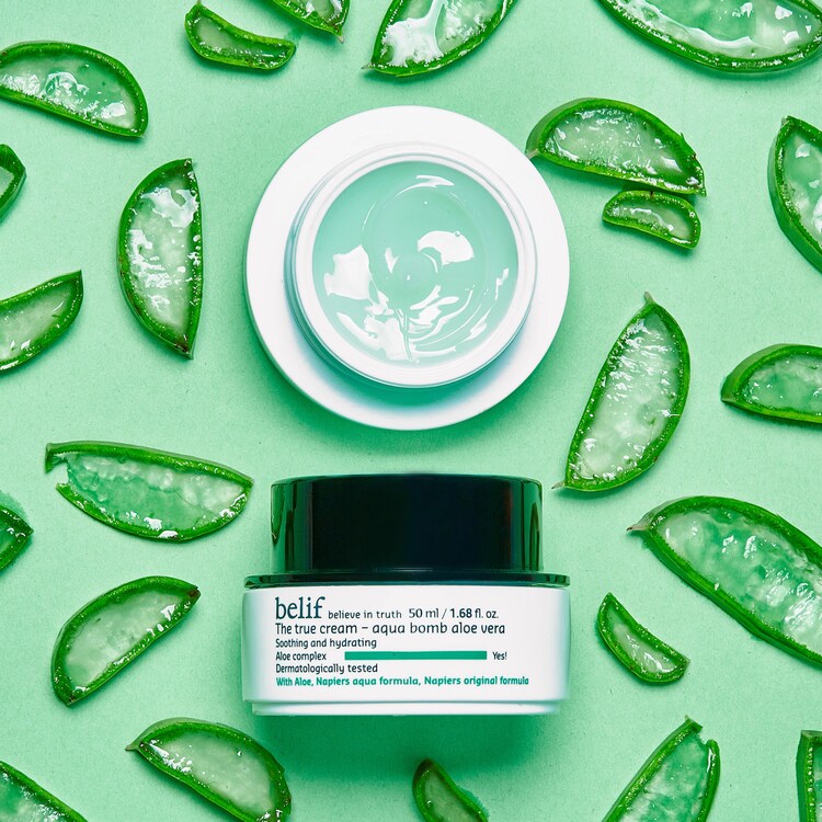 The True Cream Aqua Bomb Aloe Vera - Gel Aloe Vera calmante e hidratante