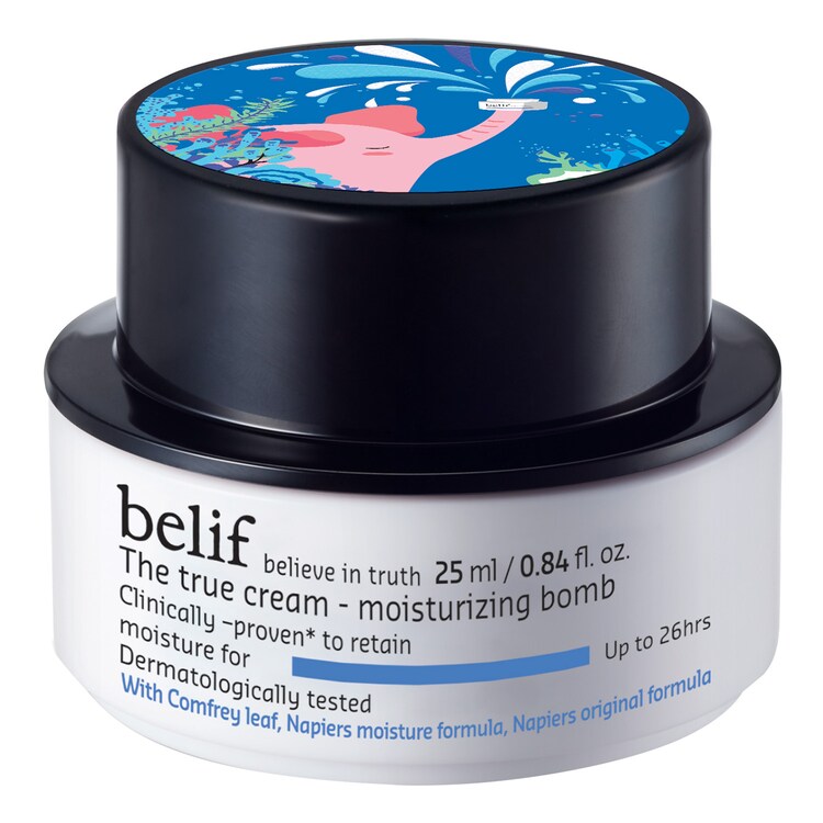 Mini The True Cream Moisturizing Bomb - Crème Hydratante Visage - Format voyage