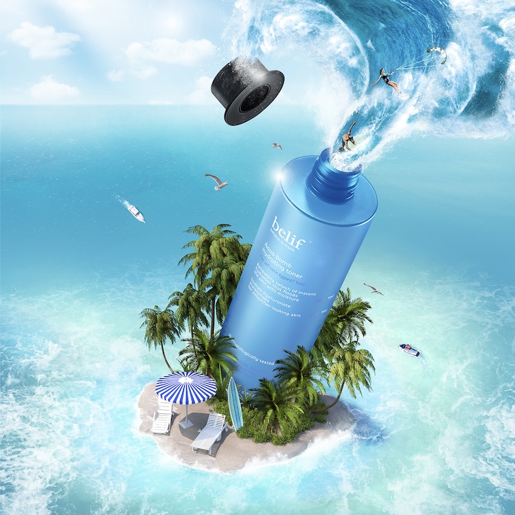Aqua bomb hydrating toner - Nawilżający toner do twarzy