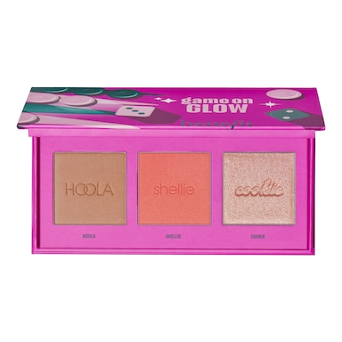 BENEFIT COSMETICS - Game On Glow – Palette Natale con Bronzer, Illuminante e Blush
