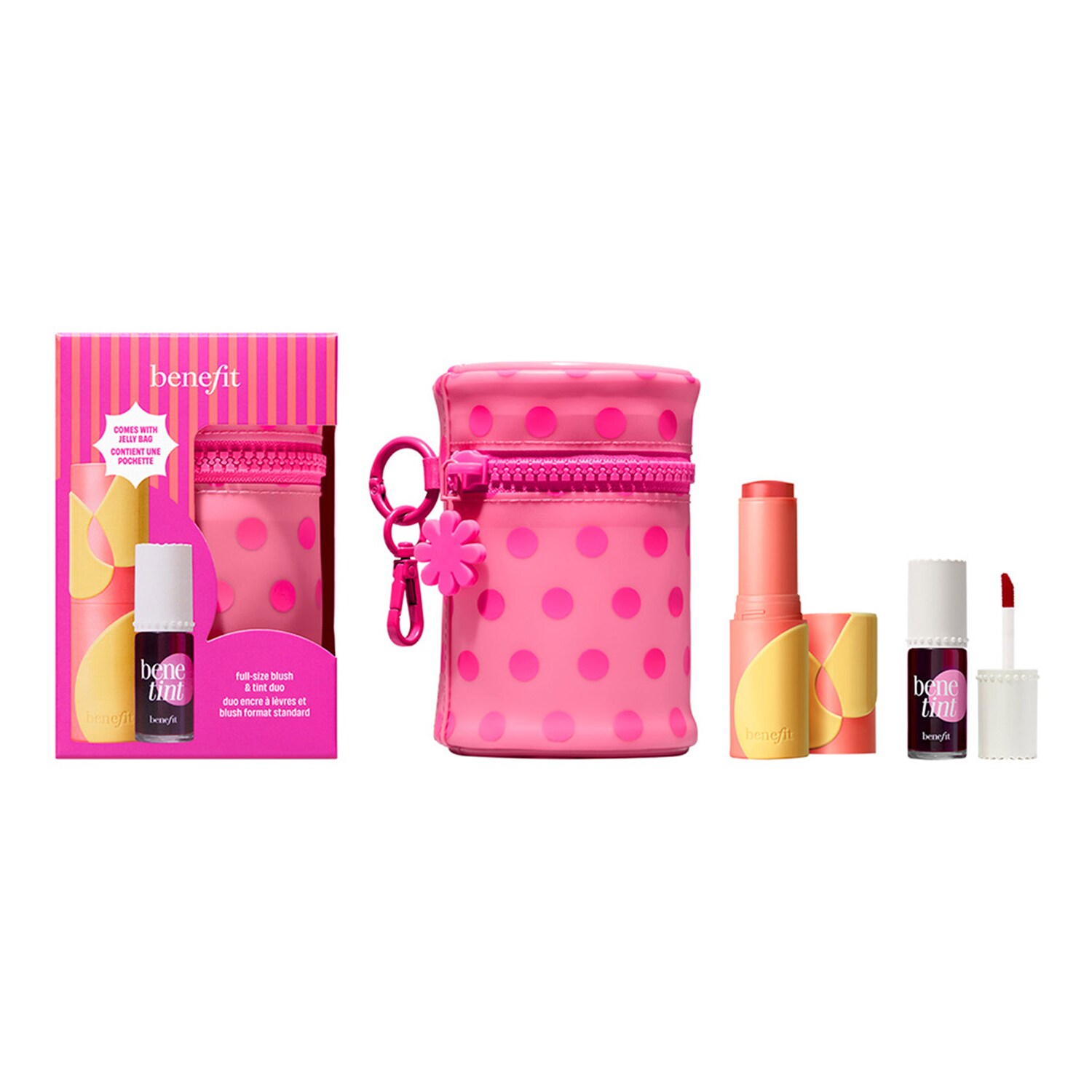 BENEFIT COSMETICS - Color Crew - Set tintu & gelu na tváře