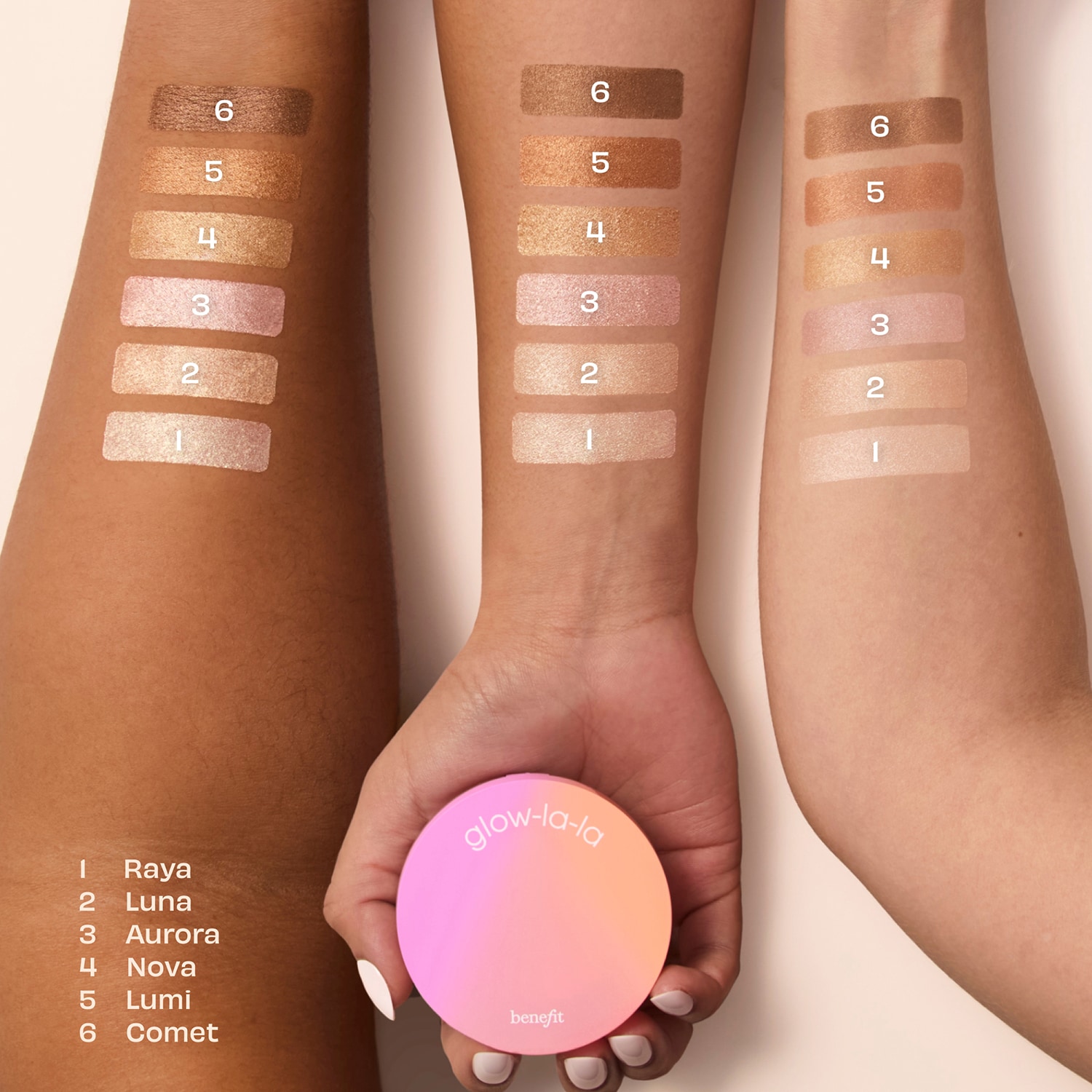 Glow-la-la Velvet Gleam Highlighter 3g