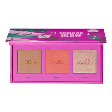 BENEFIT COSMETICS - Game On Glow – Palette Natale con Bronzer, Illuminante e Blush
