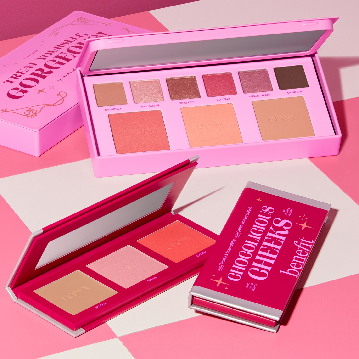 Chocolicious Cheeks Bronzer & Blush Palette