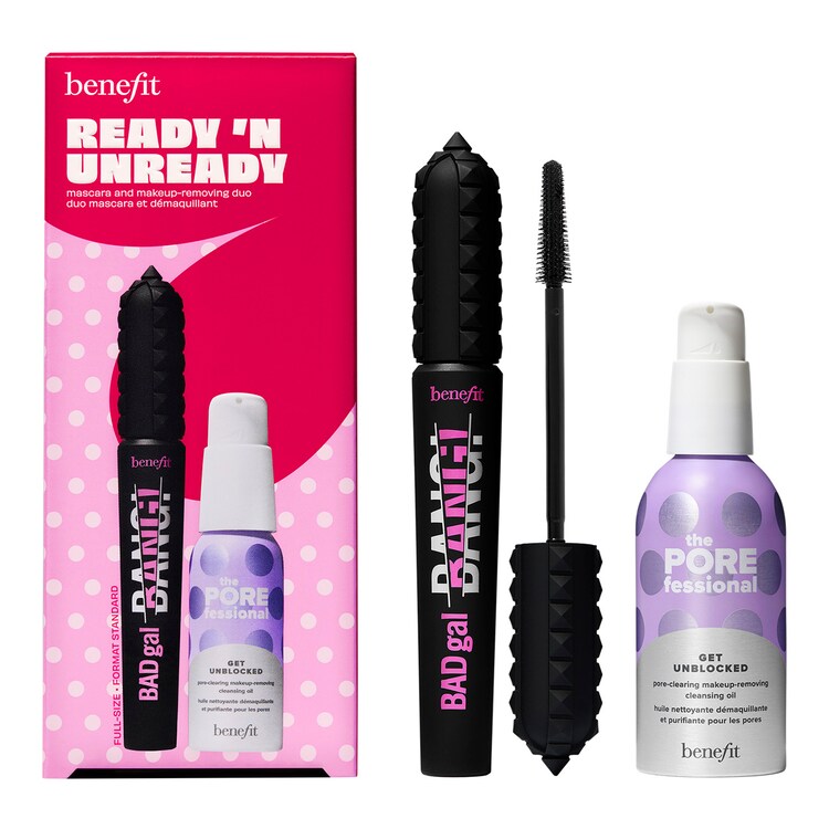 Ready'n Unready - duo-set med mascara och rengöringsolja