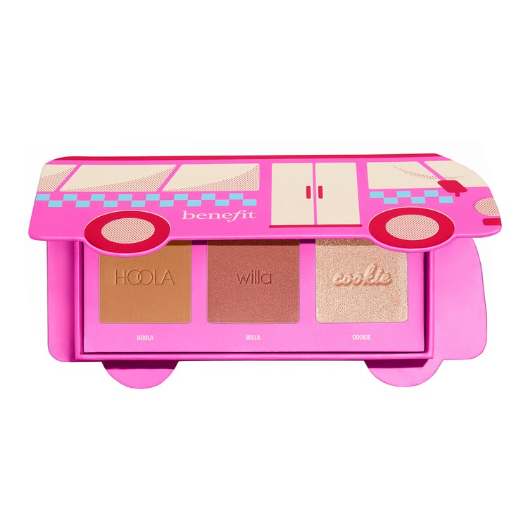 Beauty Bus Stop - Cheek Glow Trio Christmas Makeup Palette