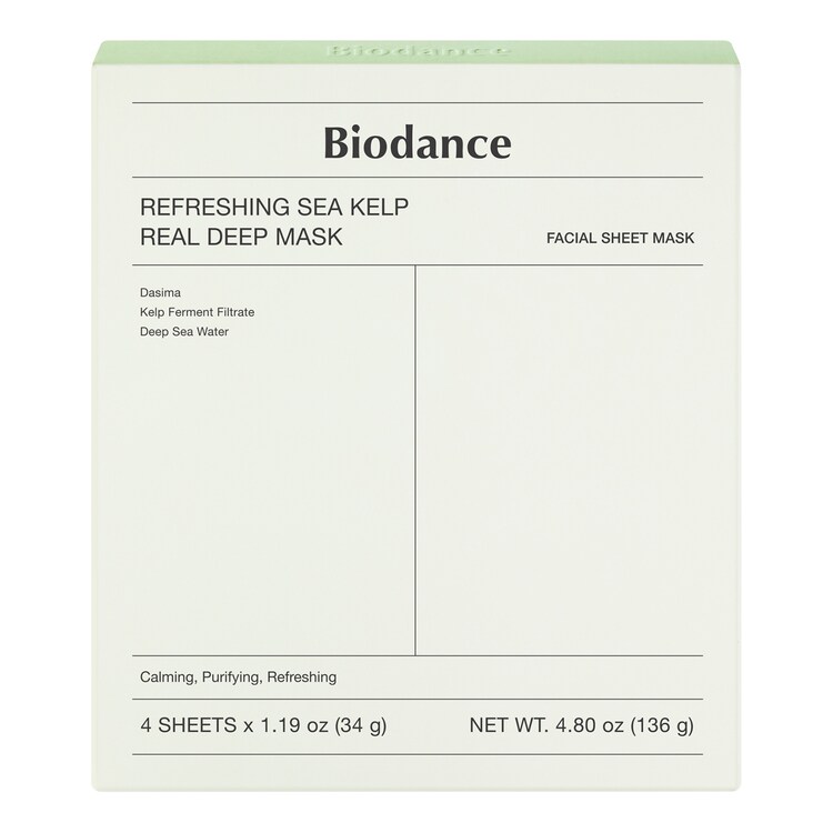 Refreshing Sea Kelp Real Deep Mask - Maseczka kojąco-oczyszczająca