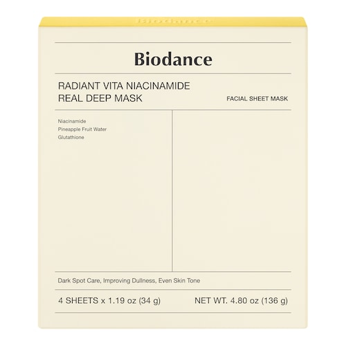 BIODANCE - Radiant Vita Niacinamide Real Deep Mask