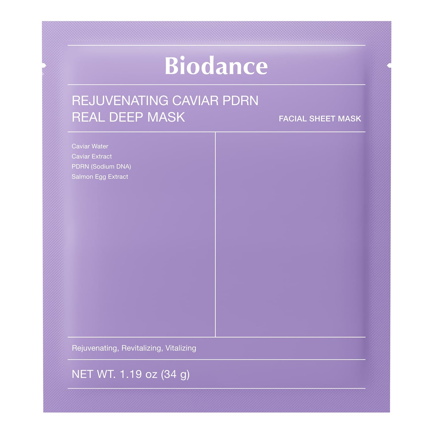 BIODANCE Rejuvenating Caviar PDRN Mask