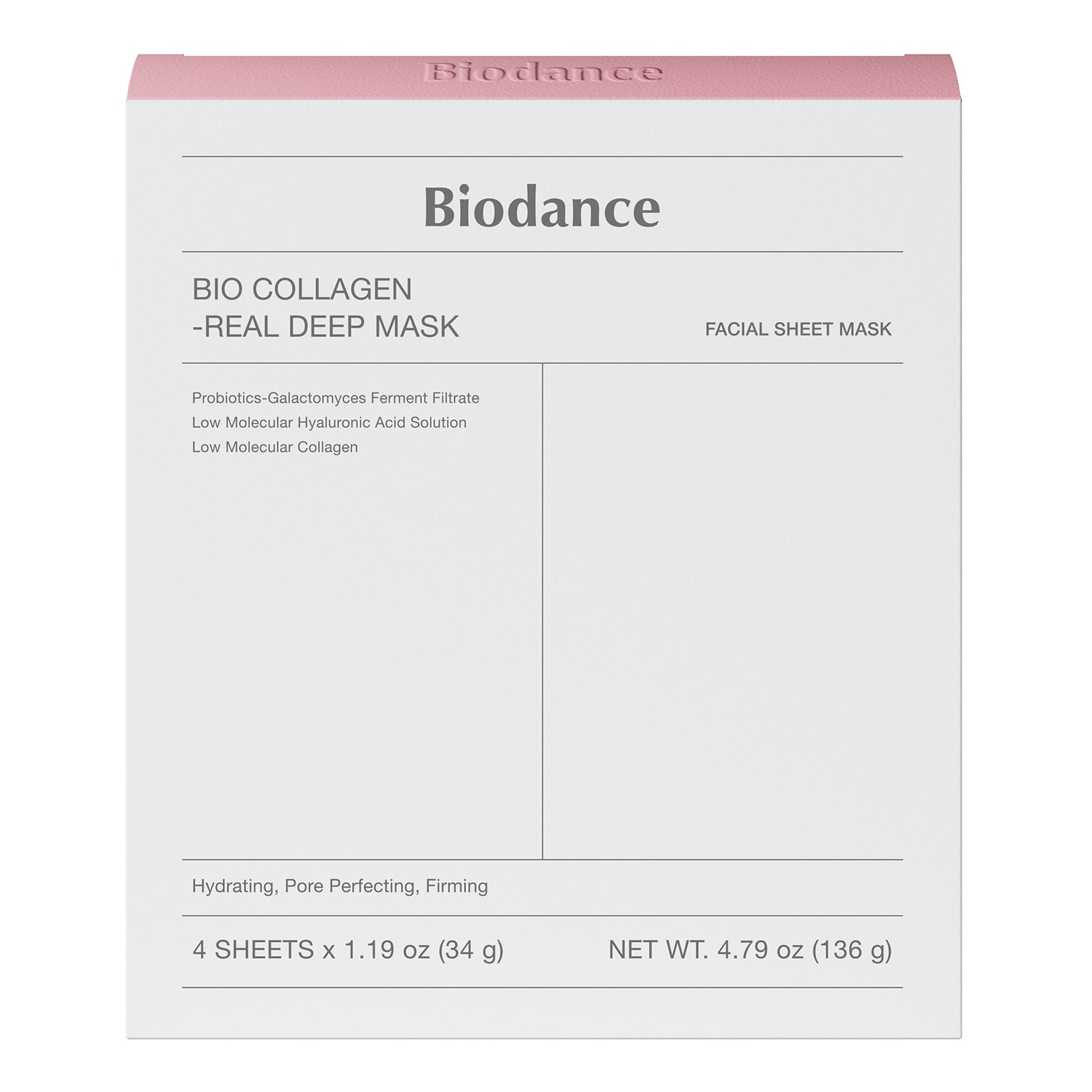 Bio Collagen-Real Deep Mask - hydrates and firms