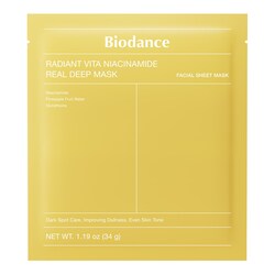 Radiant Vita Niacinamide Real Deep Mask – Masque illuminateur et unifiant