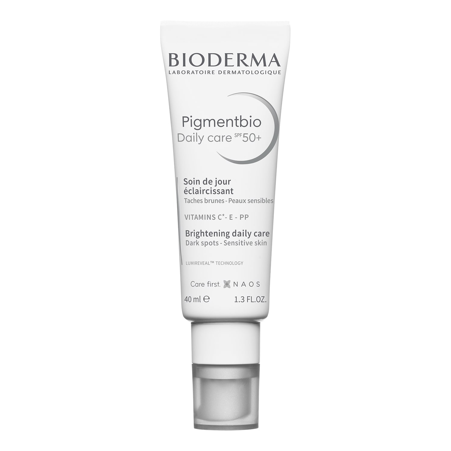 Pigmentbio Daily Care SPF 50+ - Face whitening cream, skin lightening