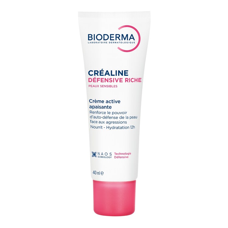 Créaline Défensive Riche - Crème visage apaisante peaux sensibles