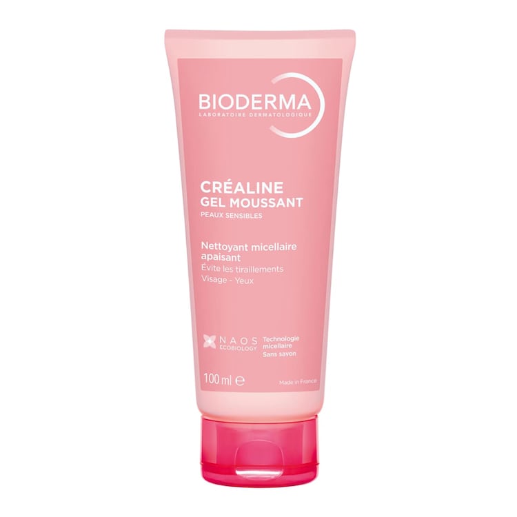 Créaline Gel Moussant - Nettoyant visage doux peaux sensibles à intolérantes
