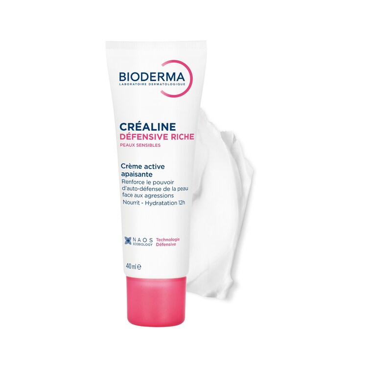 Créaline Défensive Riche - Crème visage apaisante peaux sensibles