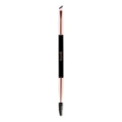 BRUSH08 - Pinceau &agrave; sourcils double embout, BLACK UP