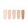 Nude eyeshadow palettes - παλέτα 5 σκιών με φυσικές αποχρώσεις