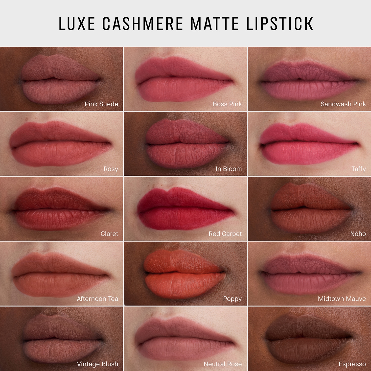 Luxe Cashmere Matte Lipstick 1.5g