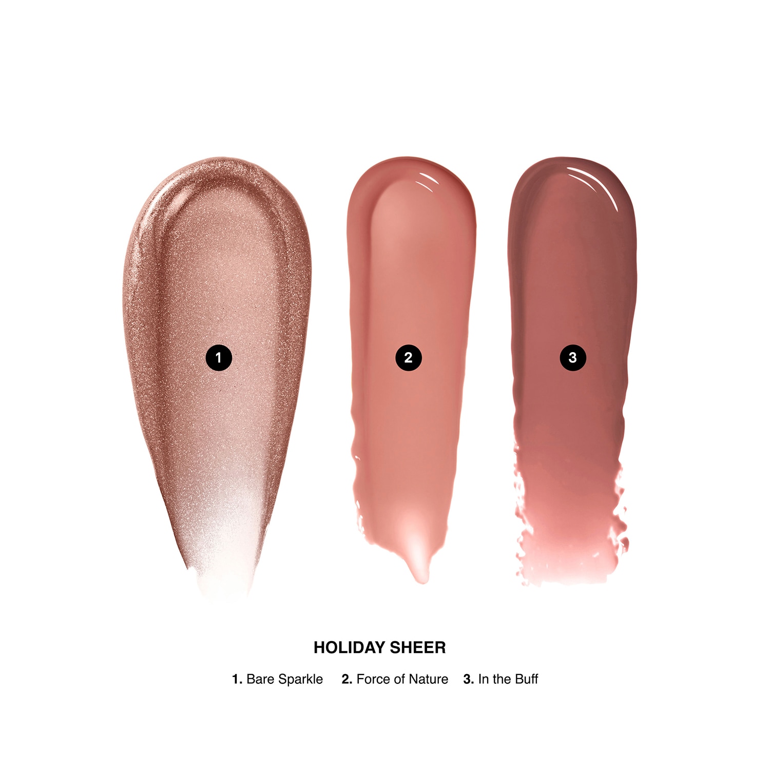 Mini Crushed Oil-Infused Gloss Trio - Shadeway 2 Neutrals