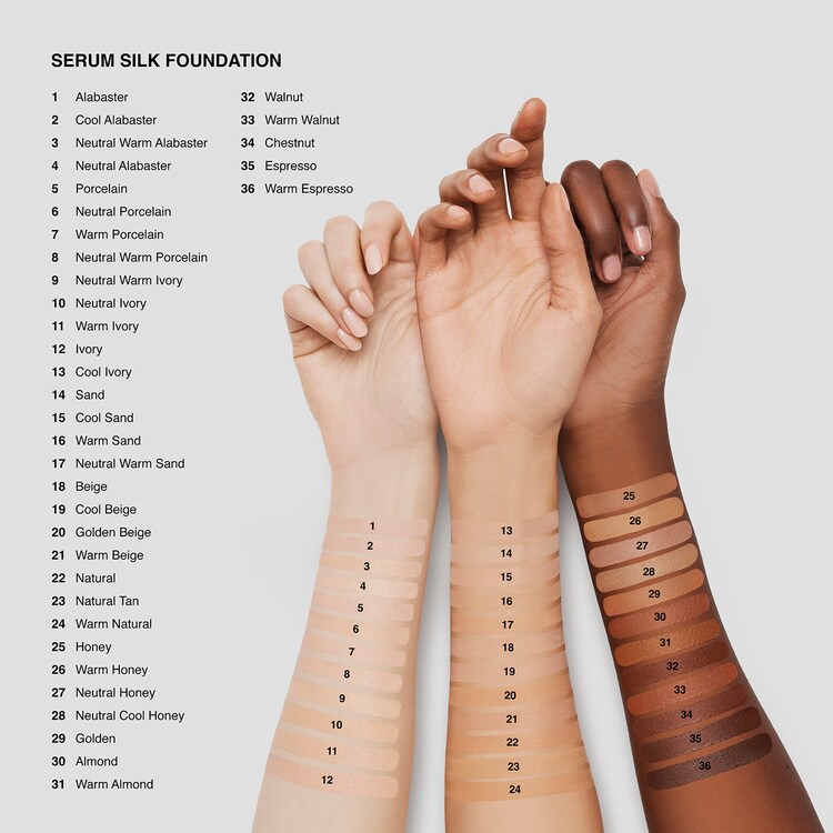 Serum Silk Foundation - Fond de teint révélateur d'éclat
