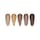 Nude eyeshadow palettes - παλέτα 5 σκιών με φυσικές αποχρώσεις
