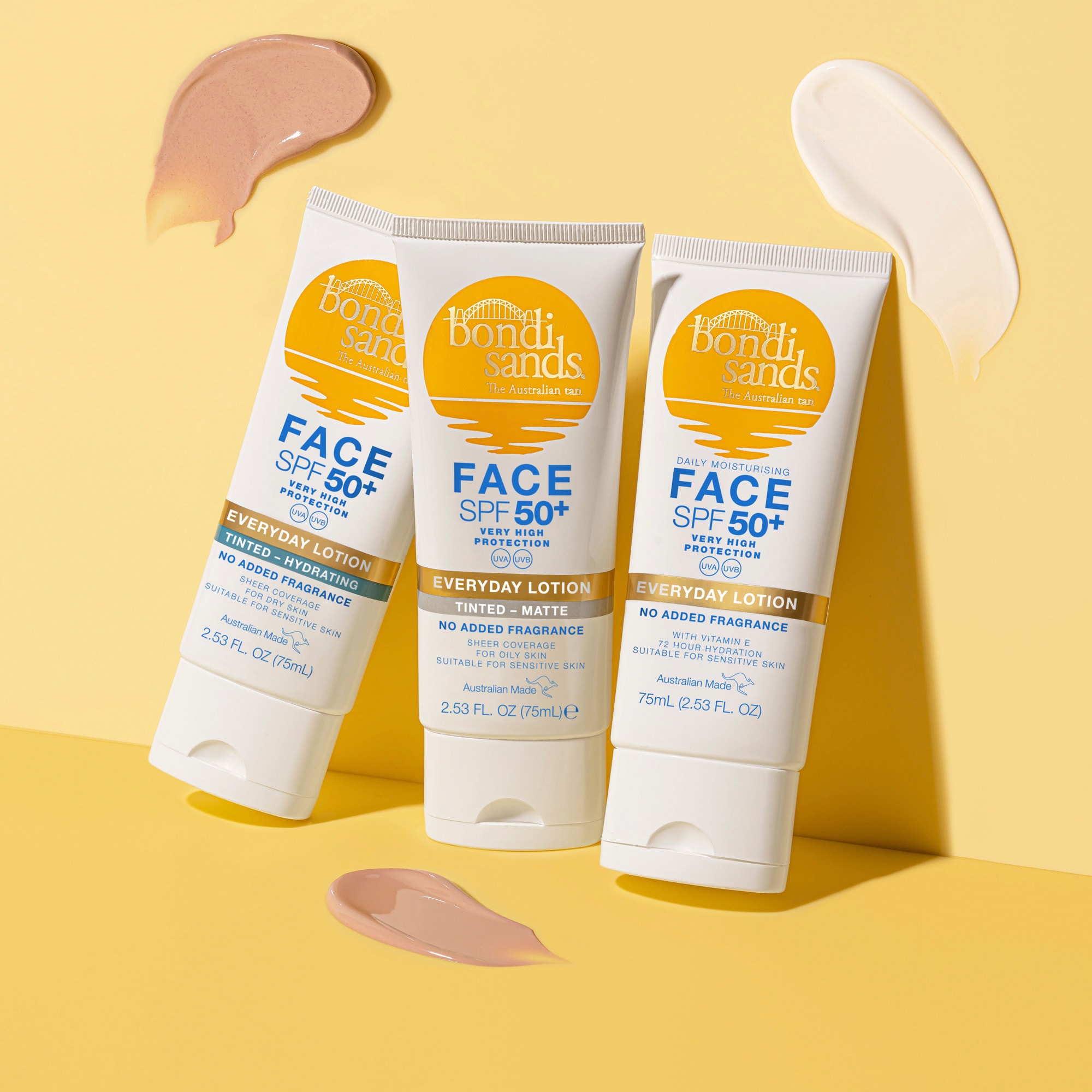 BONDI SANDS SPF 50+ EVERYDAY MATTE TINTED FACE LOTION