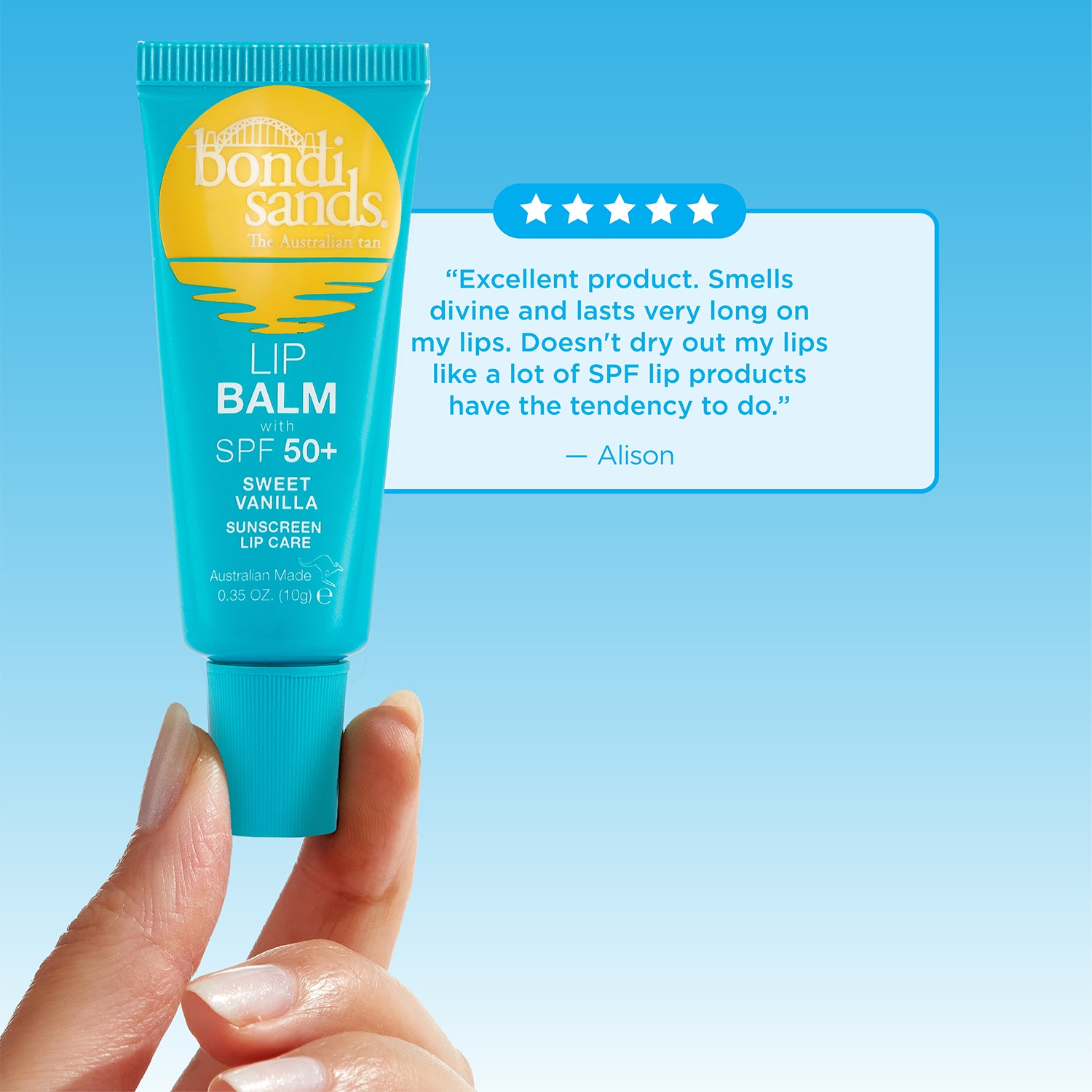 SPF 50+ Lip Balm Vanilla