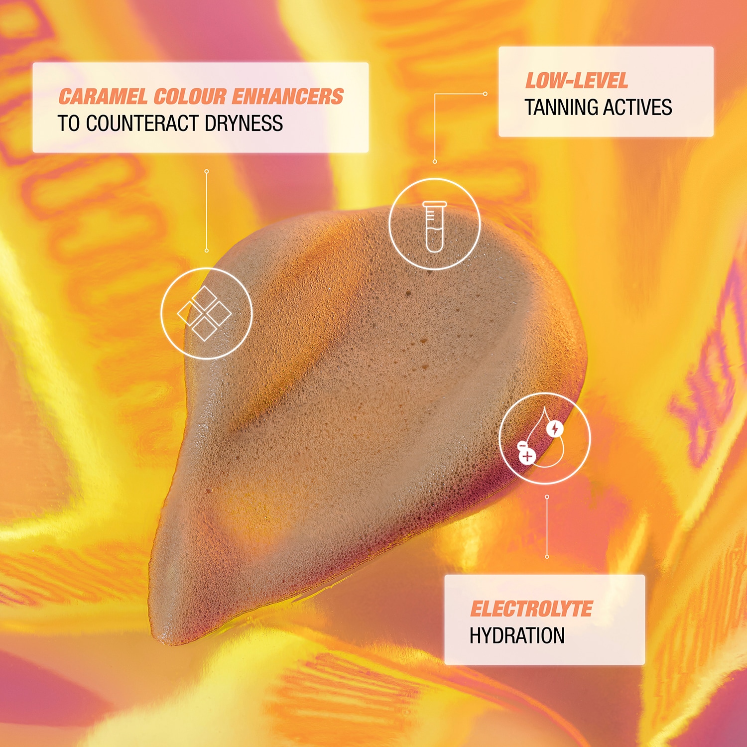 Self Tanning Foam Caramel
