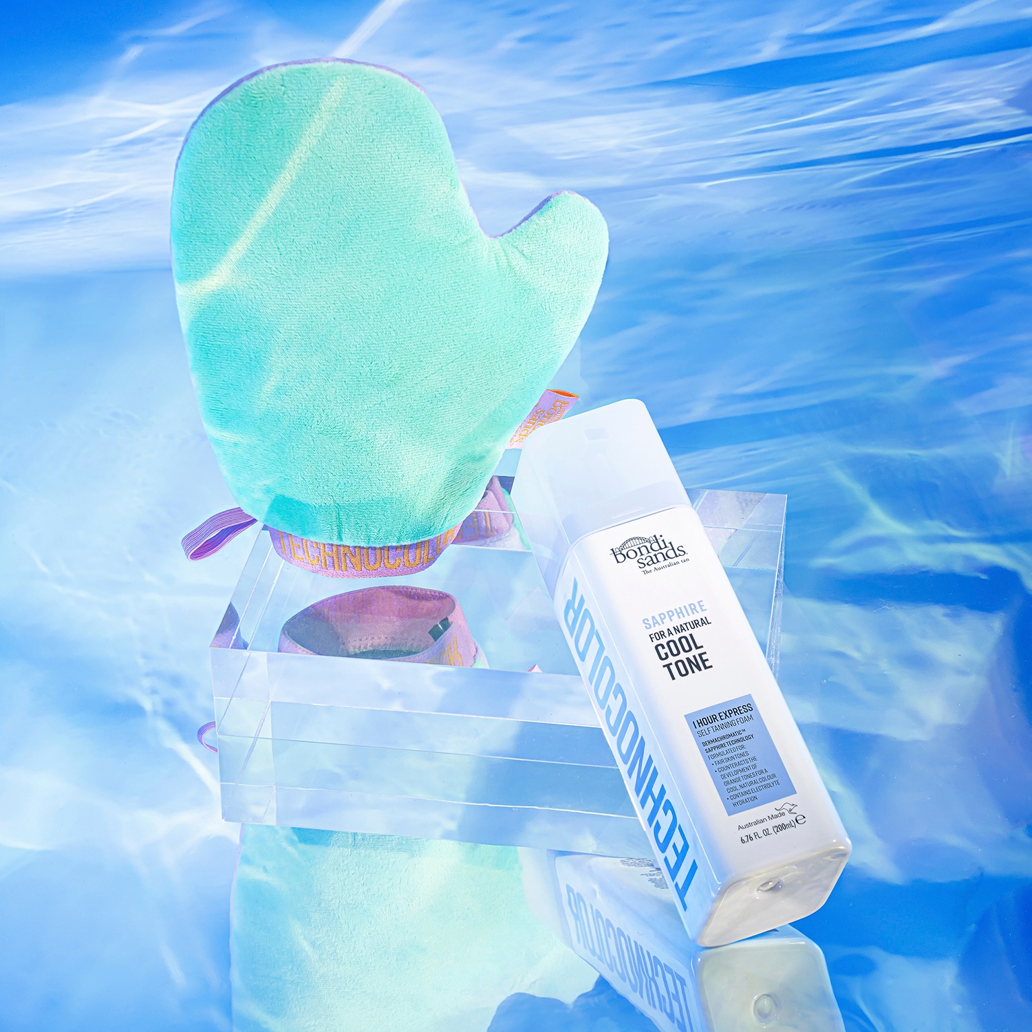 Technocolor 1 Hour Express Self Tanning Foam Sapphire