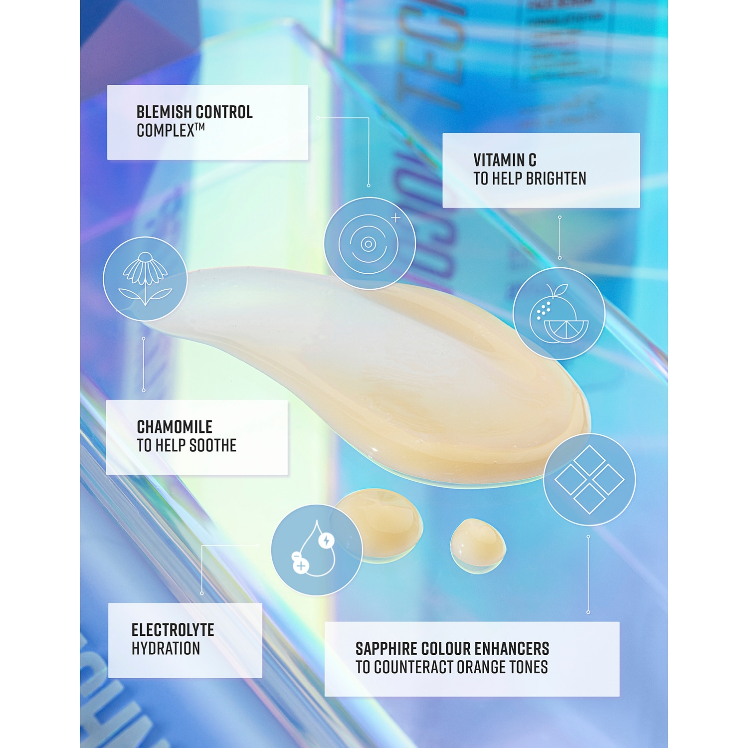 TECHNOCOLOR SAPPHIRE FACE SELF TAN SERUM