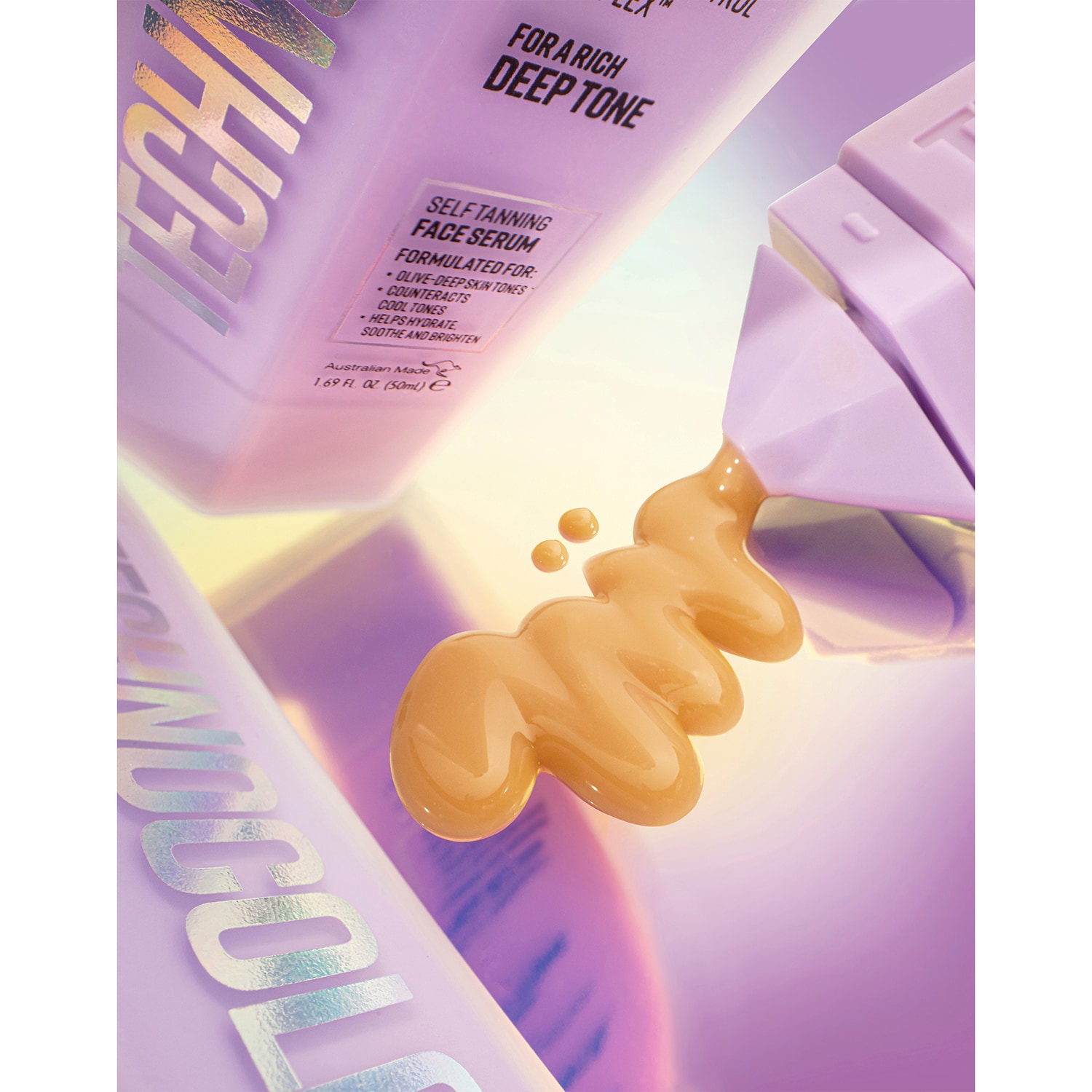 TECHNOCOLOR MAGENTA FACE SELF TAN SERUM