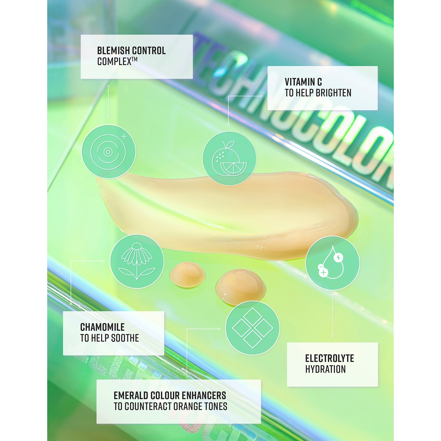 TECHNOCOLOR EMERALD FACE SELF TAN SERUM