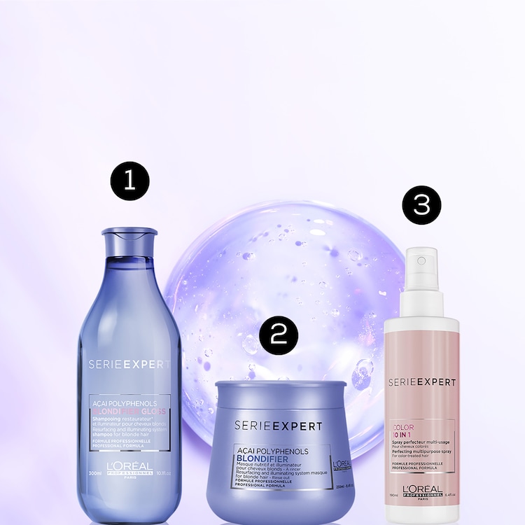 Blondifier Resurfacing and Illuminating System Masque -- Masca de par nutritiva