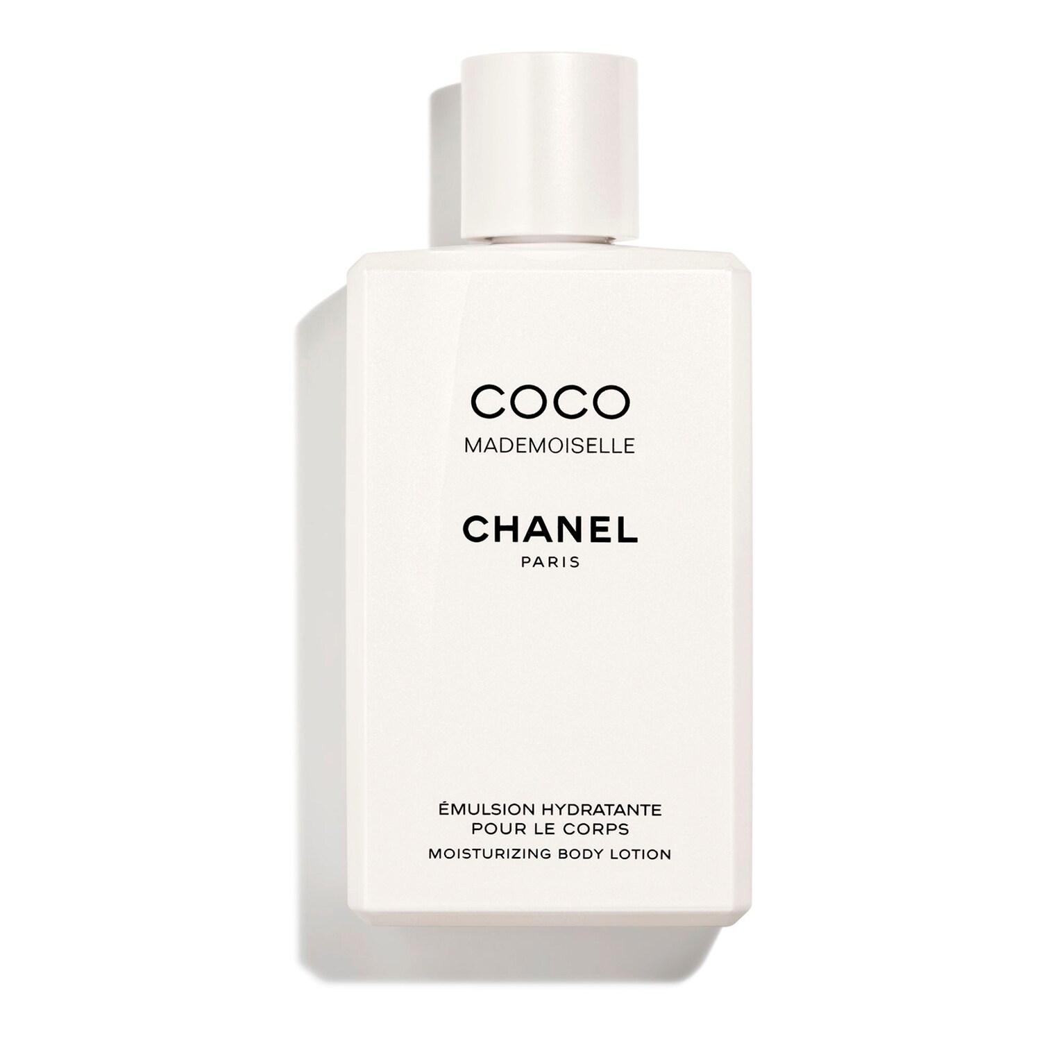 Tělová emulze CHANEL v elegantním balení s vůní COCO MADEMOISELLE