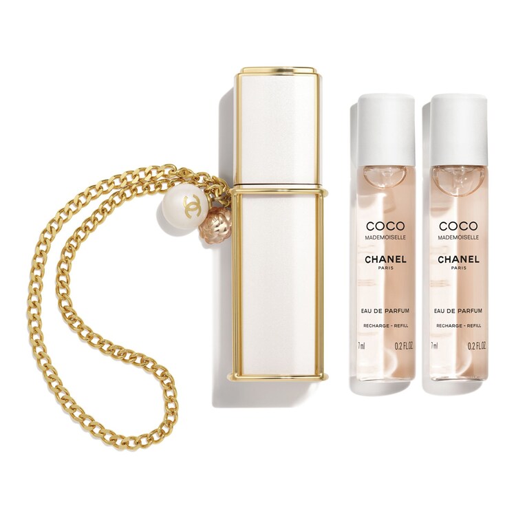 COCO MADEMOISELLE EDP REFILLABLE PURSE SPRAY 3 X 7ML