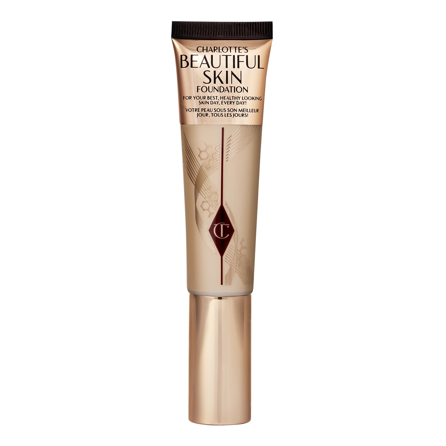CHARLOTTE TILBURY - Beautiful Skin Foundation - Dlouhotrvající make-up s postupným krytím