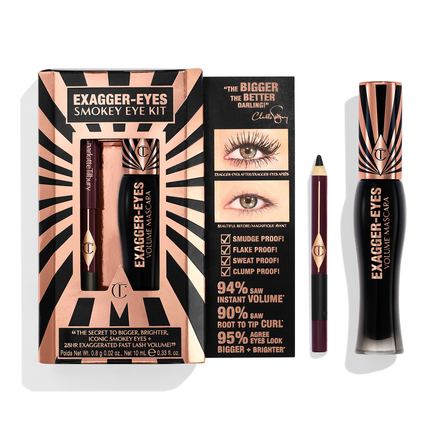 Exagger-Eyes Smokey Eye Kit - Gift Set