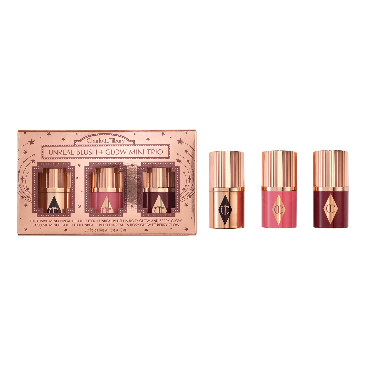 Unreal Blush + Glow Mini Trio