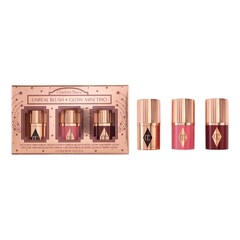 Unreal Blush Glow Mini Trio - Conjunto trio para os l&aacute;bios, Charlotte Tilbury