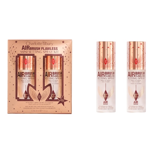 Airbrush Flawless Mini Setting Spray Kit Presentförpackning med fixeringsspray