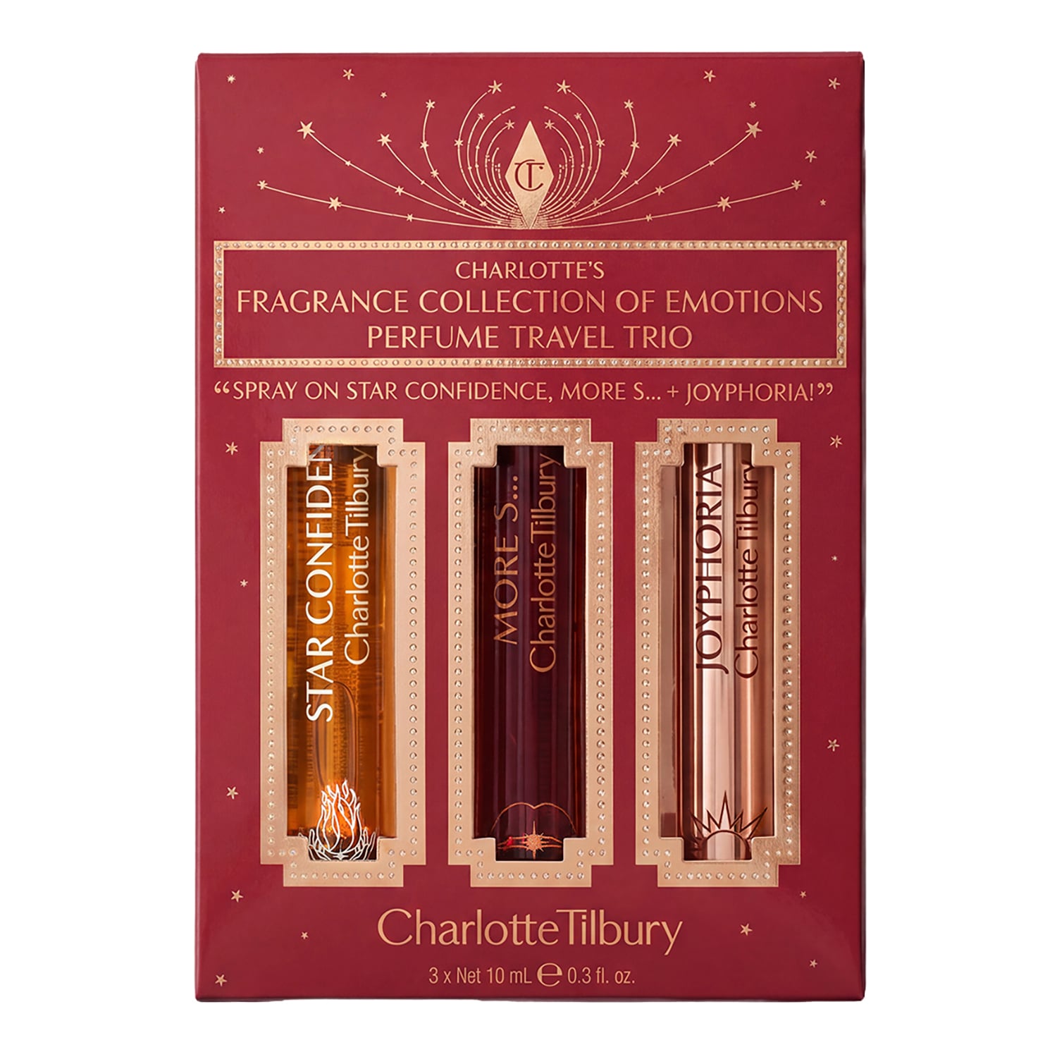 Charlotte's Fragrance Collection Of Emotions Perfume Travel Trio