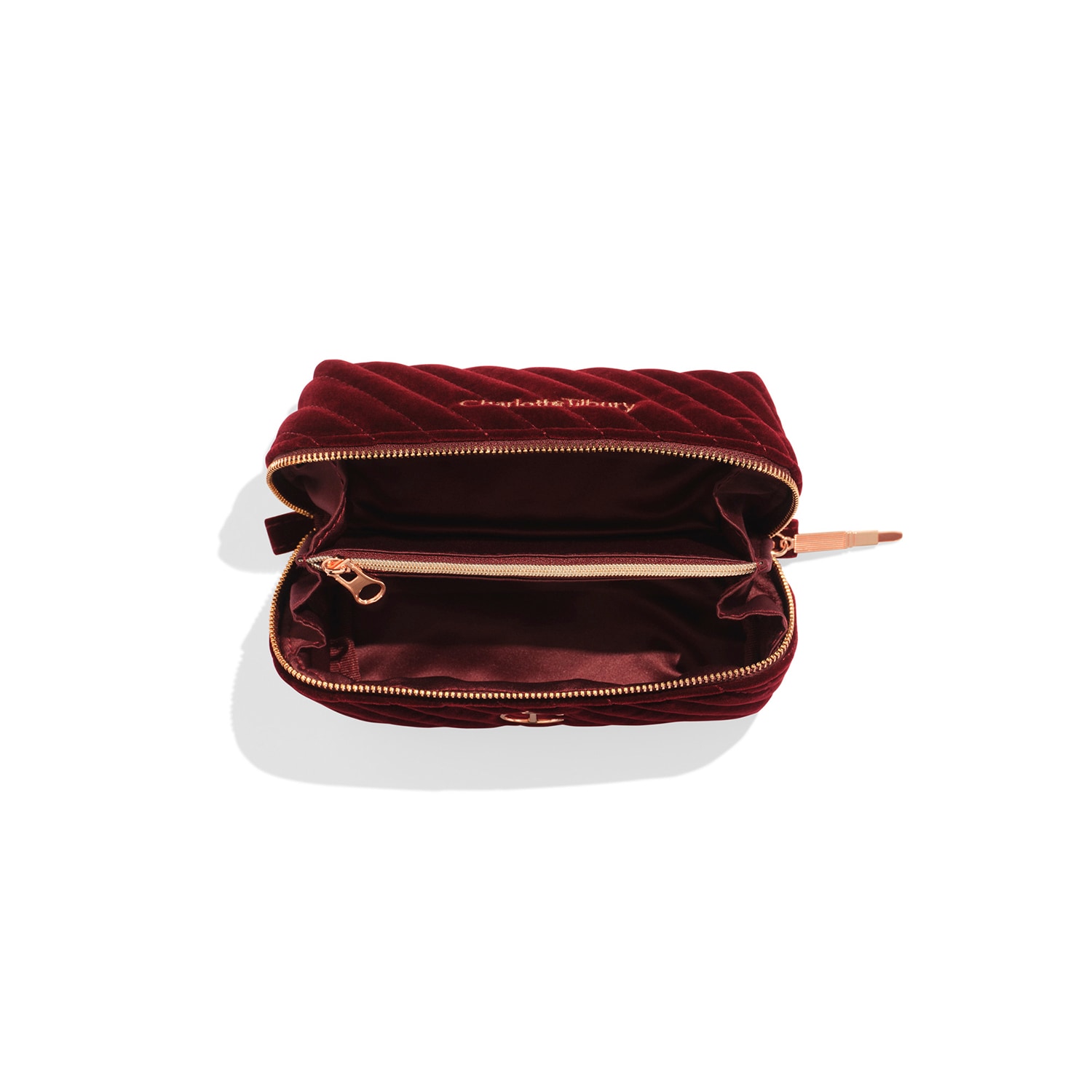 Organiser Velvet Make Up Bag