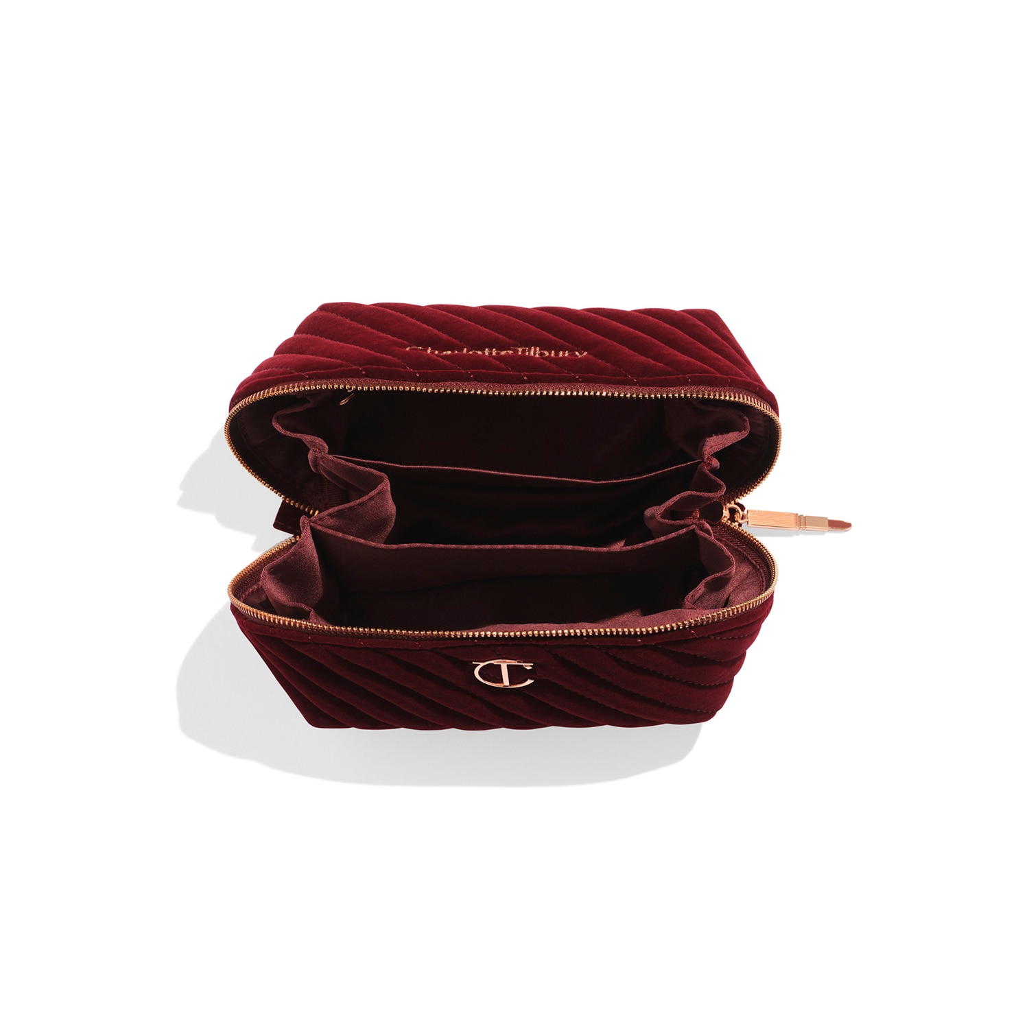 Organiser Velvet Make Up Bag