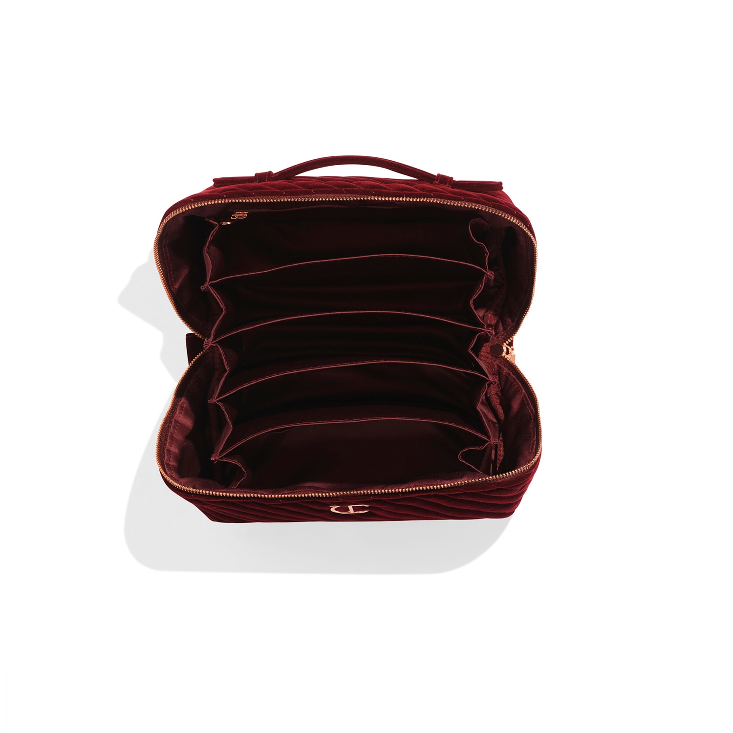 Organiser Velvet Make Up Bag
