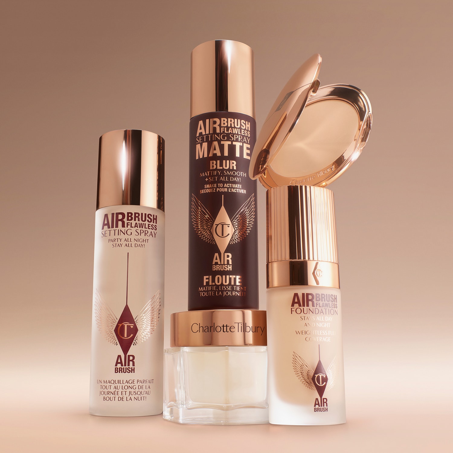 Airbrush Flawless Foundation - Fond de ten lejer, cu acoperire