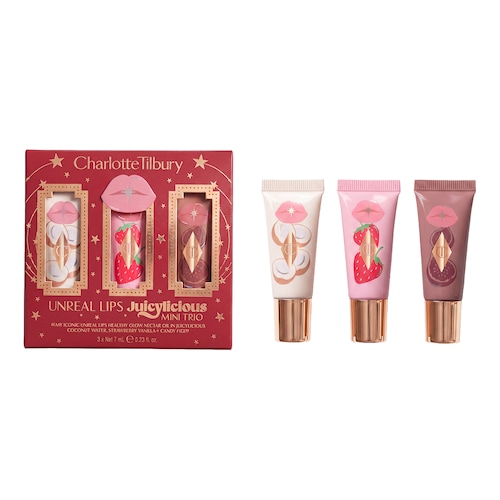 CHARLOTTE TILBURY - Unreal Lips Juicylicious Mini Trio