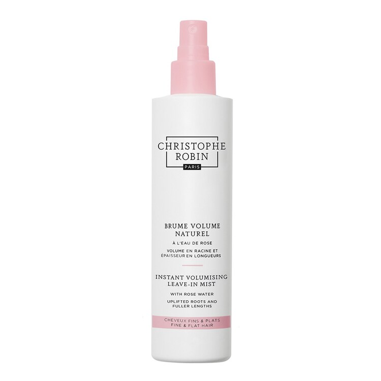 Brume volumisante instantanée à l'eau de rose