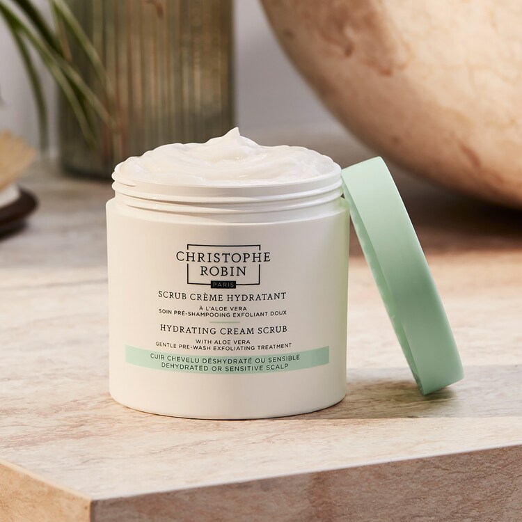 Scrub idratante con Aloe Vera - Trattamento idratante del cuoio capelluto